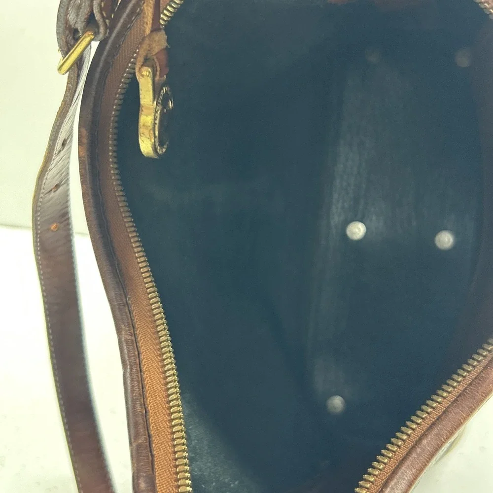 Vintage Dooney And Bourke All‎ Weather Leather Hobo Shoulder Bag